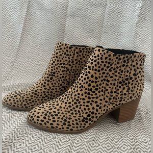 Cheetah Booties
